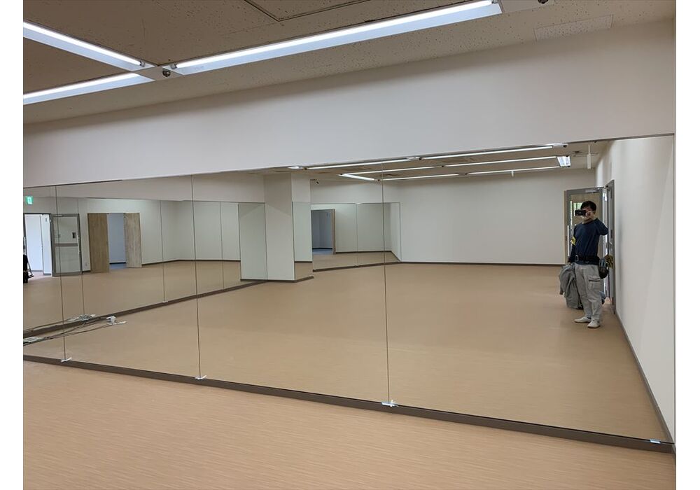 斜めの鏡